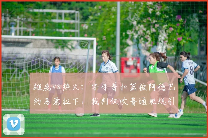 雄鹿vs热火:字母哥扣篮被阿德巴约恶意拉下,裁判仅吹普通犯规引争议